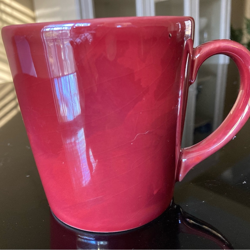 Starbucks Red Iridescent Mug - Valentines Gift Idea!